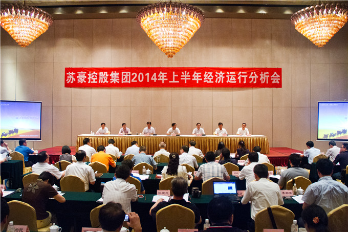 苏豪控股集团召开半年经济运行分析会