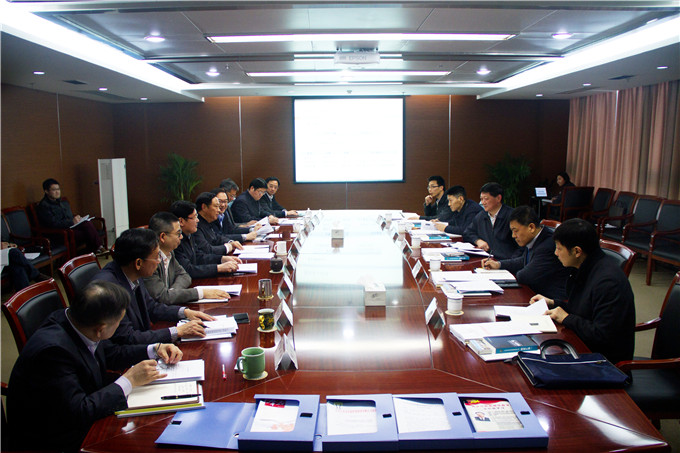 省委组织部常务副部长胡金波同志到苏豪控股集团调研