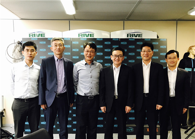 省商务厅副厅长朱益民调研集团旗下法国RIVE公司