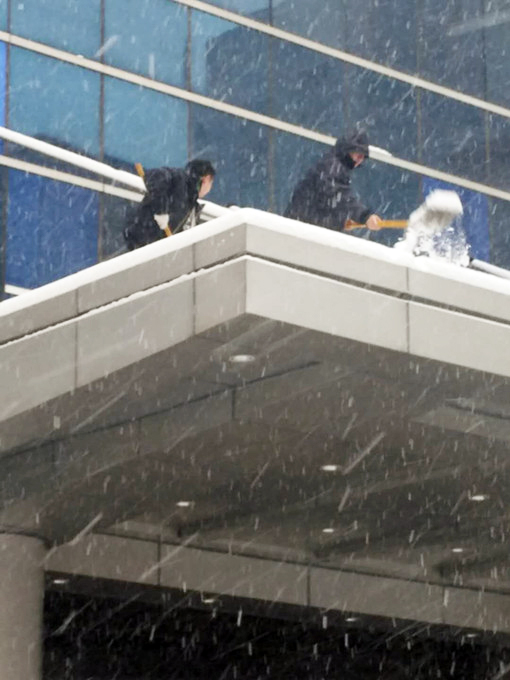 除雪保畅——苏豪控股集团在行动